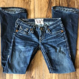 COPY - big star vintage sweet flare jeans Sz 26